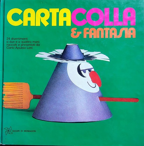 Libro carta colla - carta, fantasia