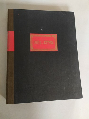 Libro copialettere rubrica - libro, copialettere+rubrica