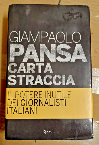 Libro carta straccia - straccia., il