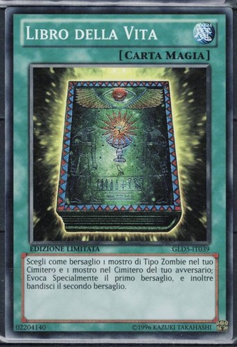 Carta gld5 libro - carta, yu-gi-ho