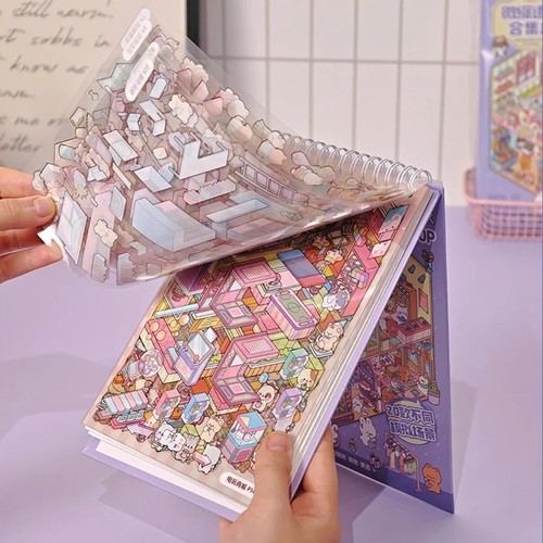Paper miniature diorama - mr.paper,