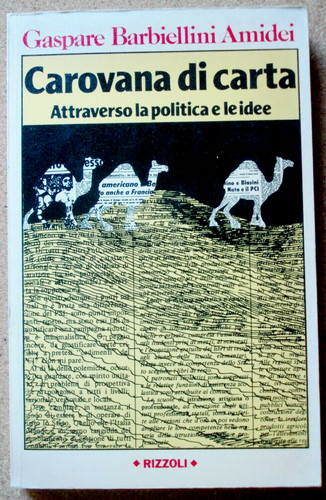 Libro politica carovana - politica, di