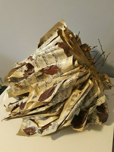 Scultura libro carta - scultura,