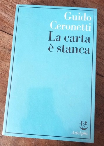 Libro carta è stanca - libro., la