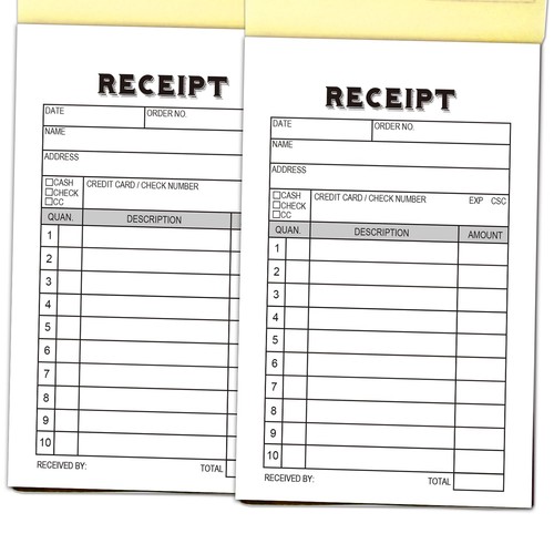 Confezione pad ricevute - confezione, 2