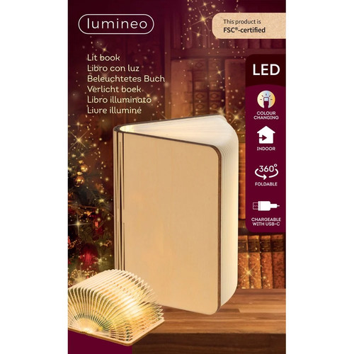 Libro luminoso carta - carta, e