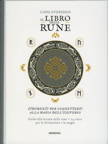 Libro delle rune con 24 - rune.,